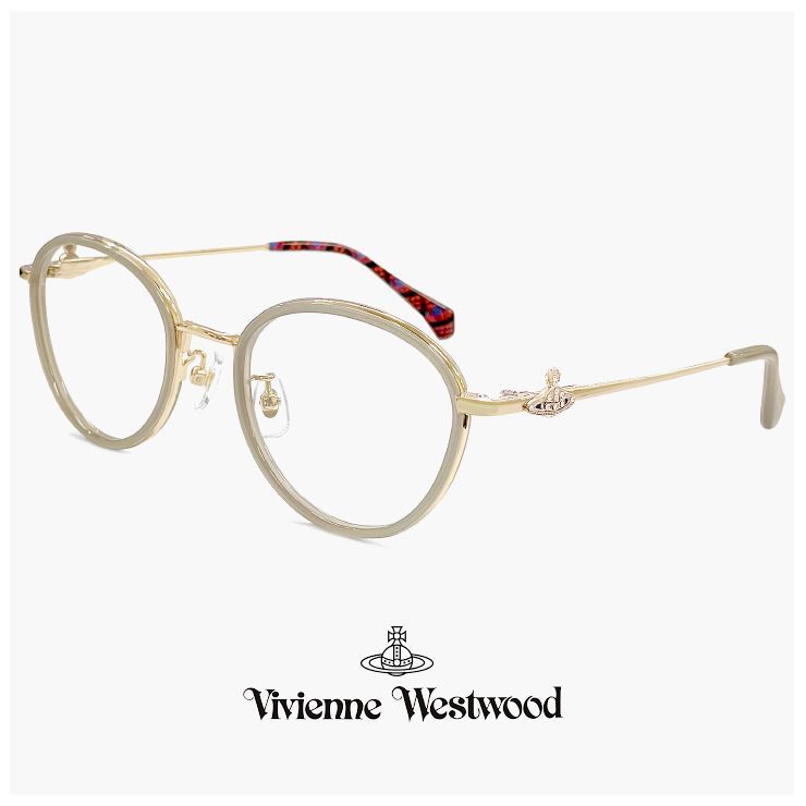 ヴィヴィアン ウエストウッド メガネ 40-0034 c03 Vivienne Westwood レディース 眼鏡 40-0034-3 丸メガネ ボストン 型 セル巻き オーブ ダミーレンズ発送