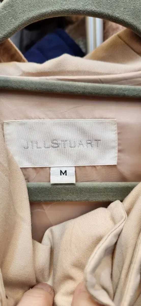JILL STUART フード ダウン アウター ピンク ベージュ