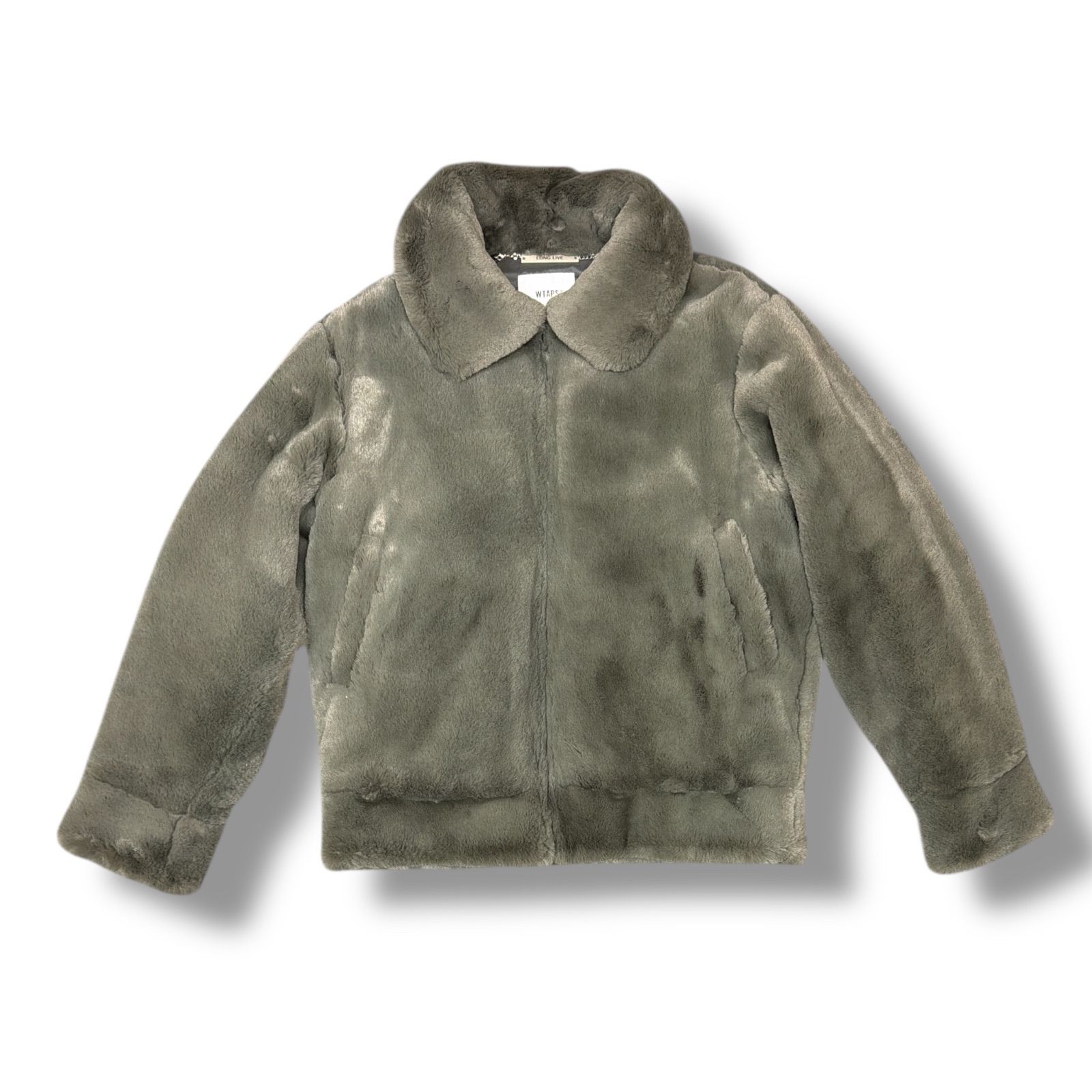 未使用品 WTAPS 21AW GRIZZLY / JACKET / POLY.FUR フェイクファー