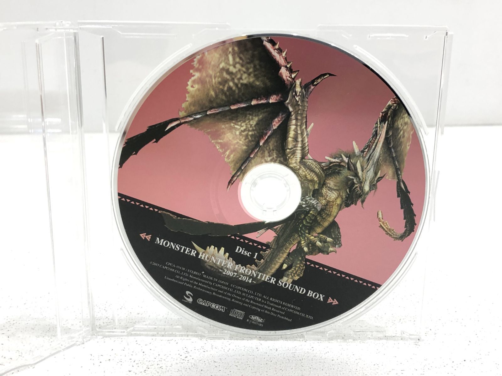 小牧店】モンスターハンター フロンティア サウンドBOX 初期音楽集 
