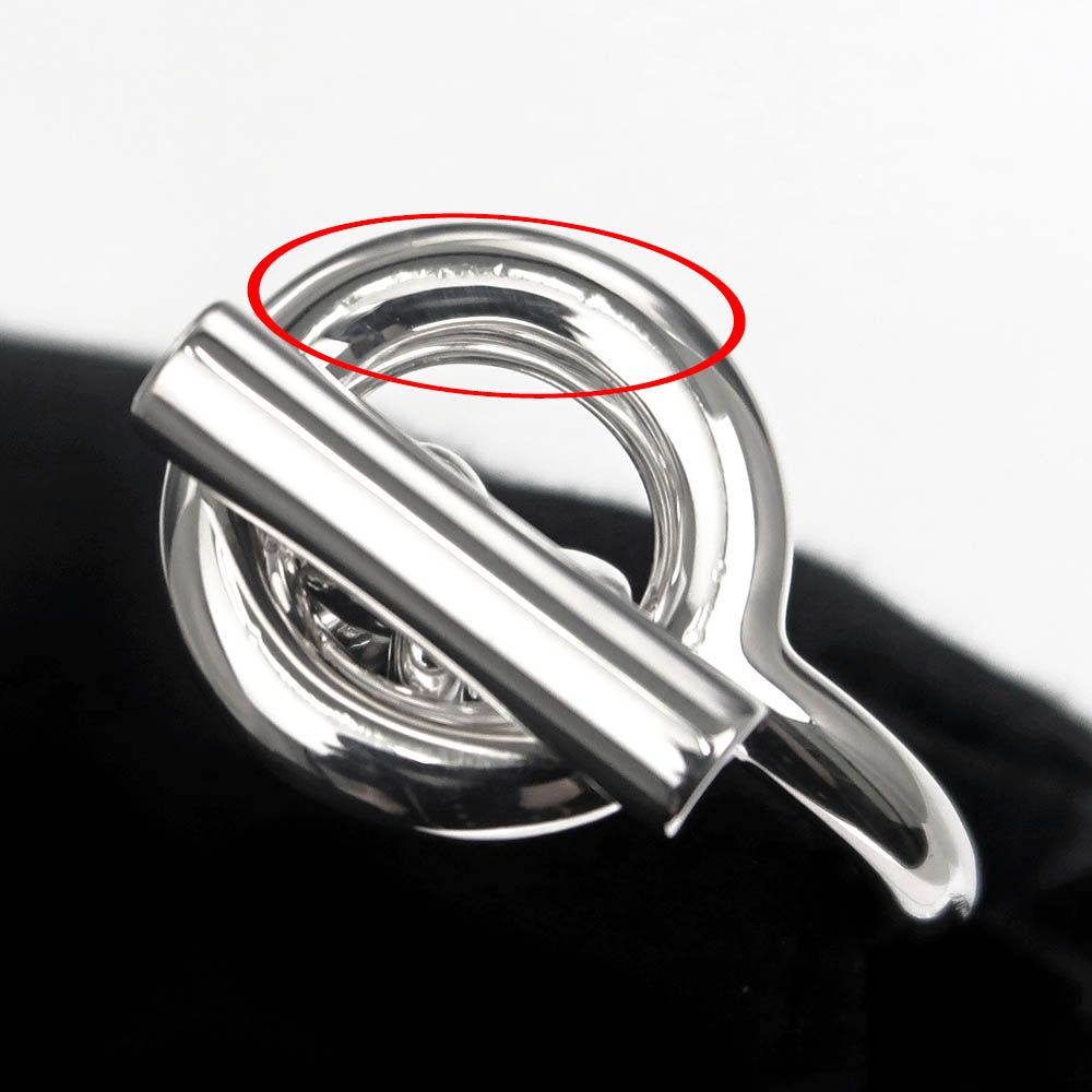 名東】エルメス リング エシャぺ クロワゼット サイズ51 AG925