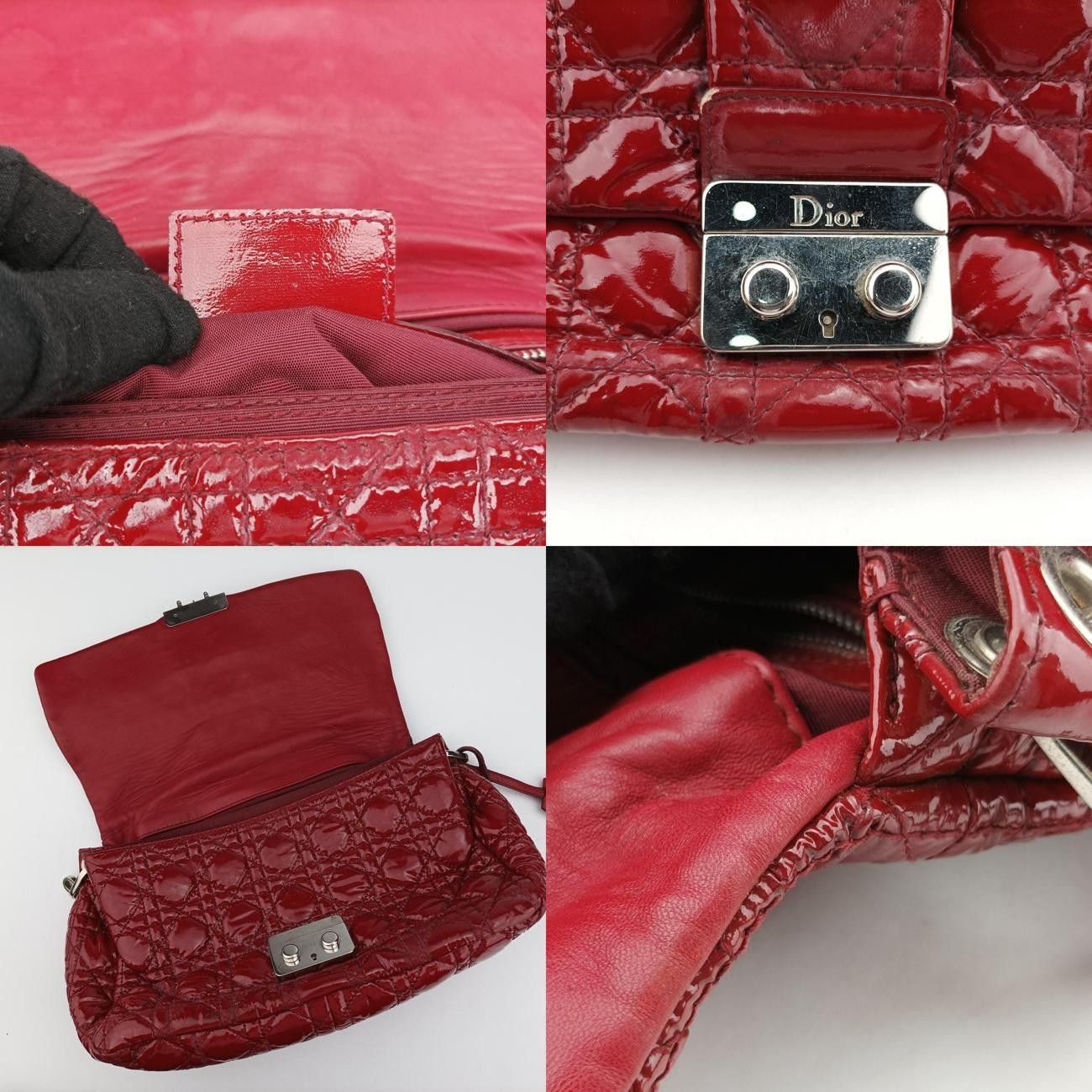 ステッチレッドパテント17-BO-0190