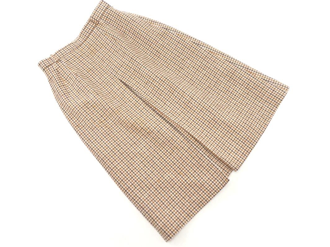 burberrys バーバリーズ ウール 千鳥柄 セットアップ ジャケット スカート スーツ size11AB2 ベージュ ◎レディース WWW_OLIVIERBERNSTEIN_COM