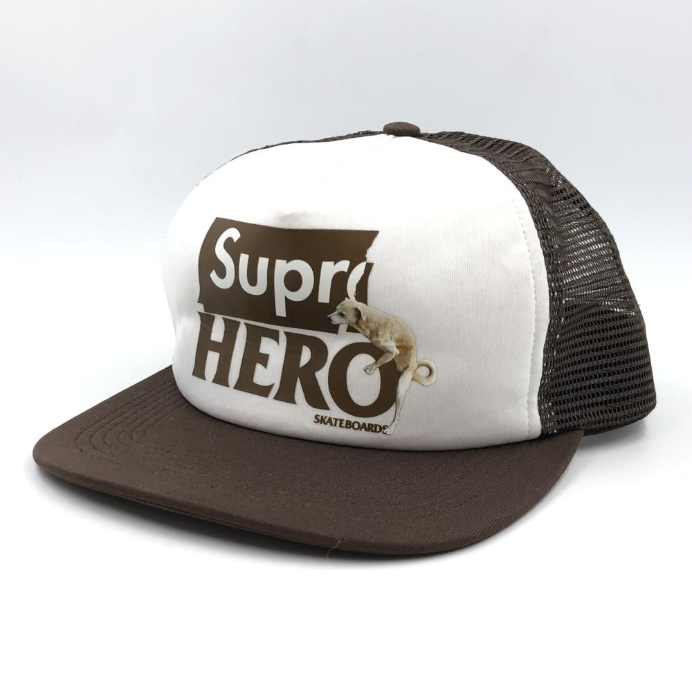 SUPREME×ANTIHERO 22SS Mesh Back 5-Panel ブラウン シュプリーム アンチヒーロー キャップ 24 240024523359