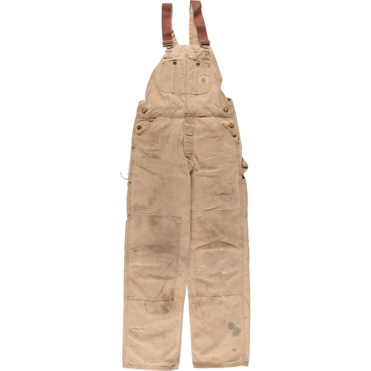 Carhartt　オーバーオール　ダブルニー　USA製 カーハート ダブルニー オーバーオール （裏地無し）アメリカ製