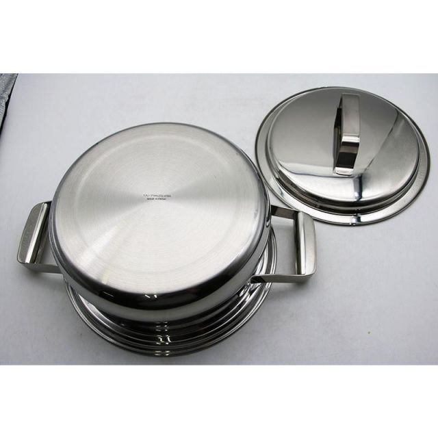 新古品 タッパーウェア レインボークッカー プレミアムII 19cm 深鍋