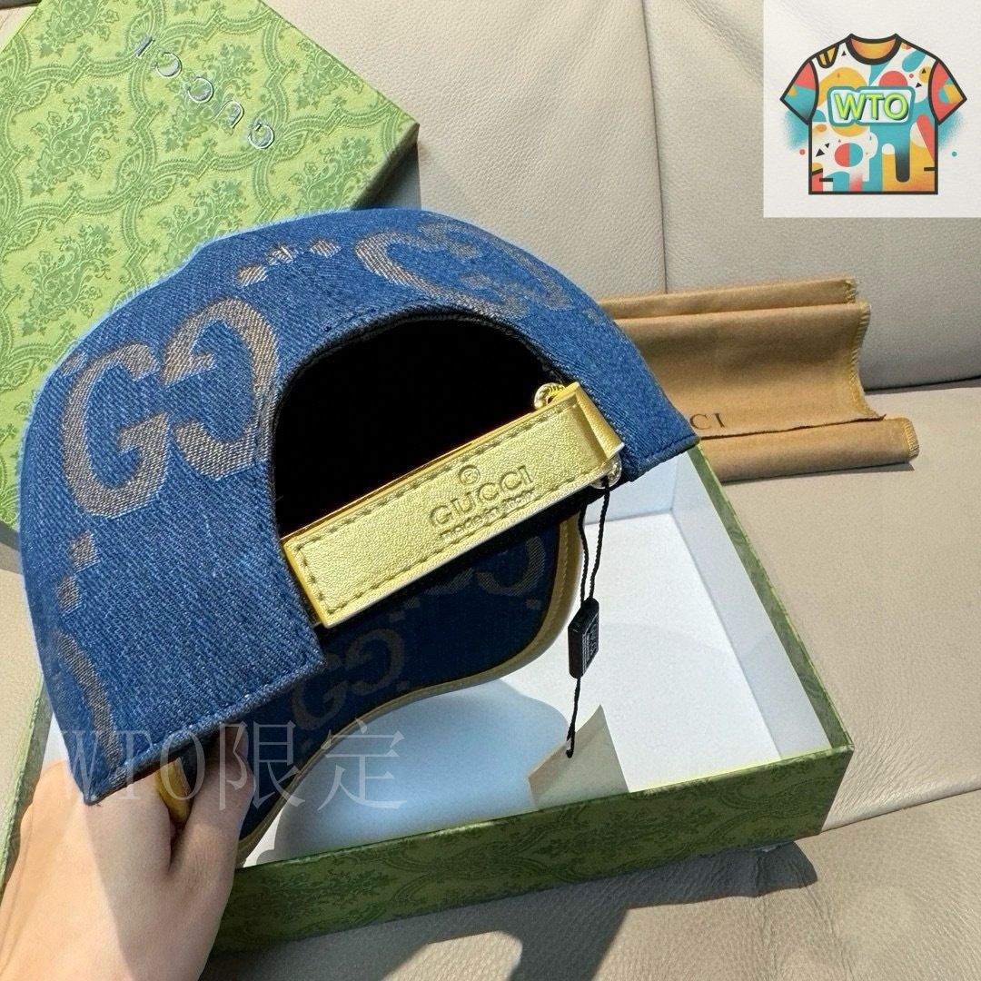今日特価】Gucci 新作 ビッグ G ダブル キャップ-3 - メルカリ