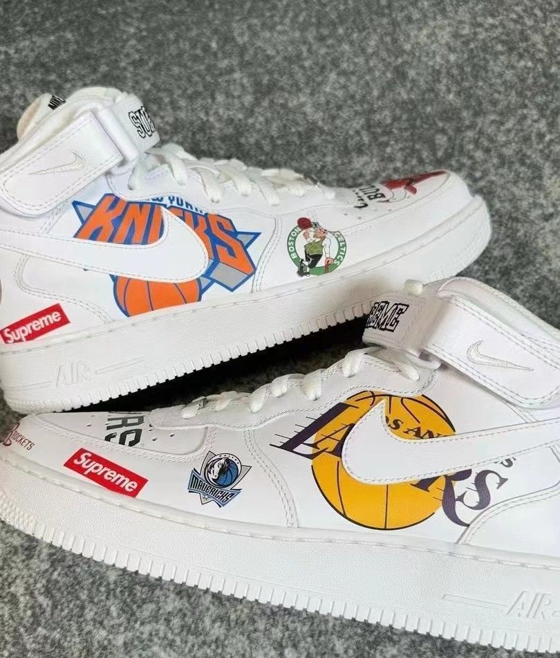 新品未使用ナイキ Nike Air Force 1 NBA White スニーカー 並行輸入品 AQ8017-100