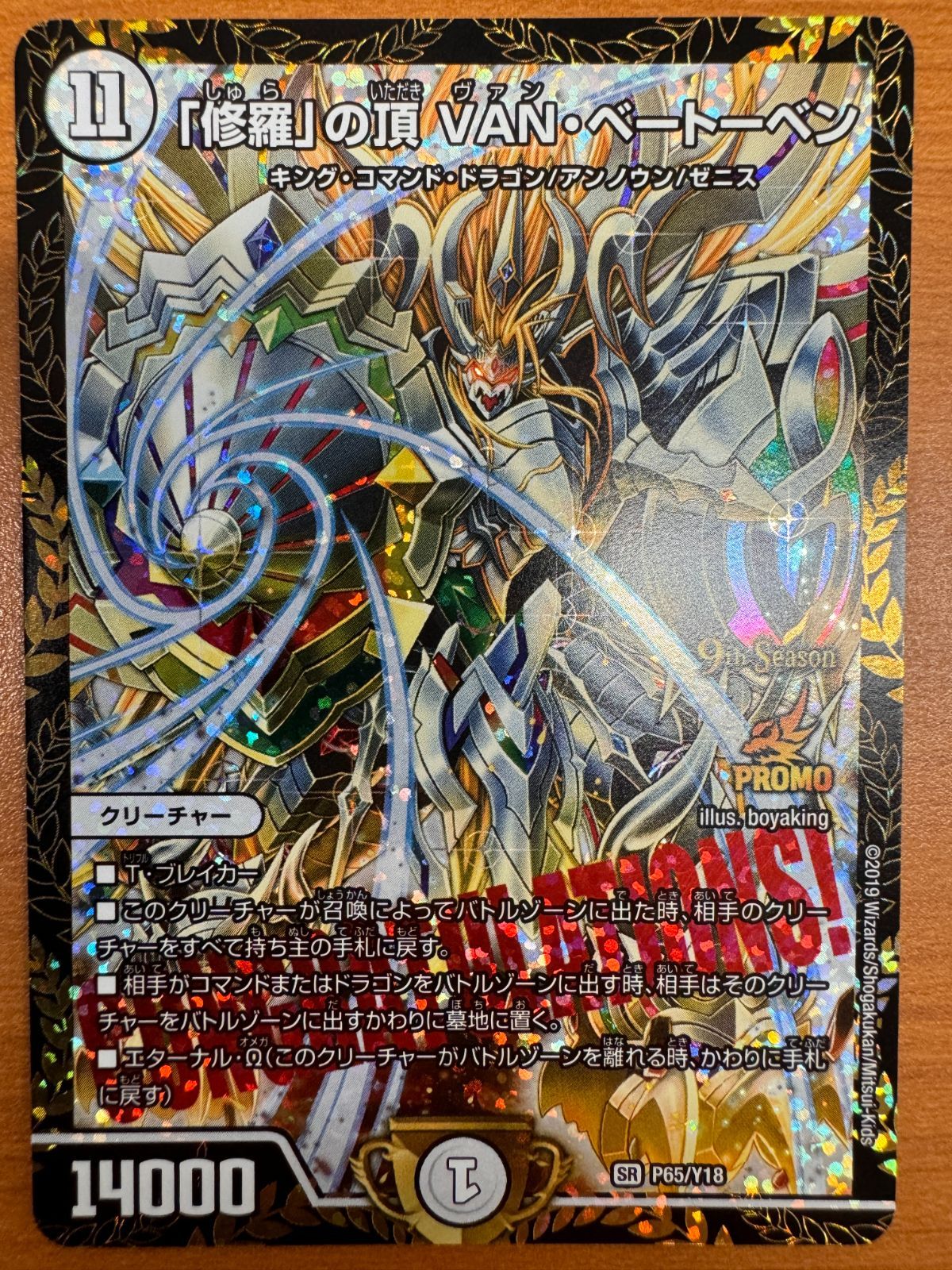 美品】「修羅」の頂 VAN・ベートーベン｜CS PROMO｜プロモ｜9th