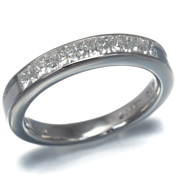 スワ リング ダイヤ ダイヤモンド 0.80ct レールセッティング 11号  