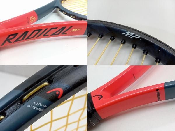 HEAD テニスラケット オレンジ・ネイビー ヘッド ラジカルMP硬式テニス