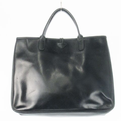 ✨極美品✨LONGCHAMP ロンシャン ロゾ ハンドバッグ トグル ホースロゴ ル ロゾ XS トップハンドルバッグ ペーパー - レザー