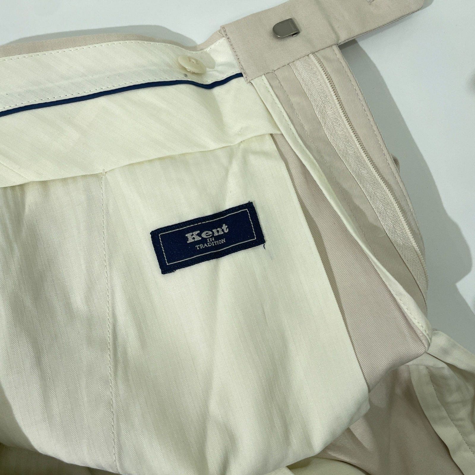 新品同様！ ケント Kent IN TRADITION 長袖シャツ メンズ 42-82 イエロー kz3812154488