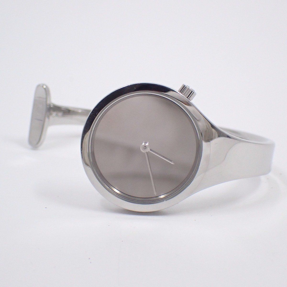 ジョージジェンセン 336 TORUN ヴィヴィアンナ バングルウォッチ クォーツ レディース 腕時計 ミラー文字盤 サイズXS いおき質店