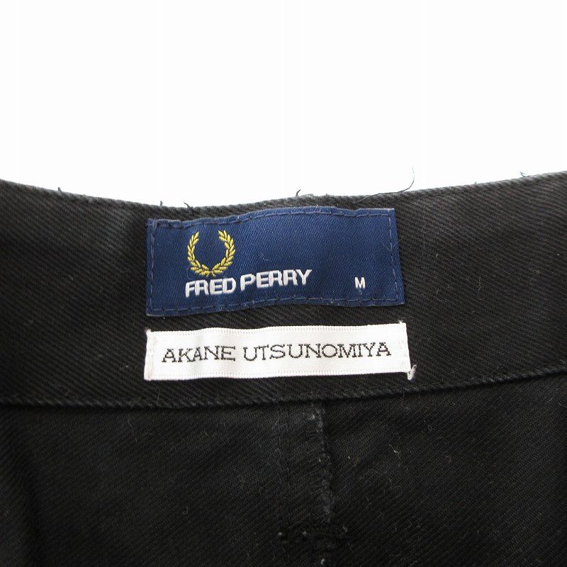 フレッドペリー FRED PERRY × AKANE UTSUNOMIYA ワイドパンツ M