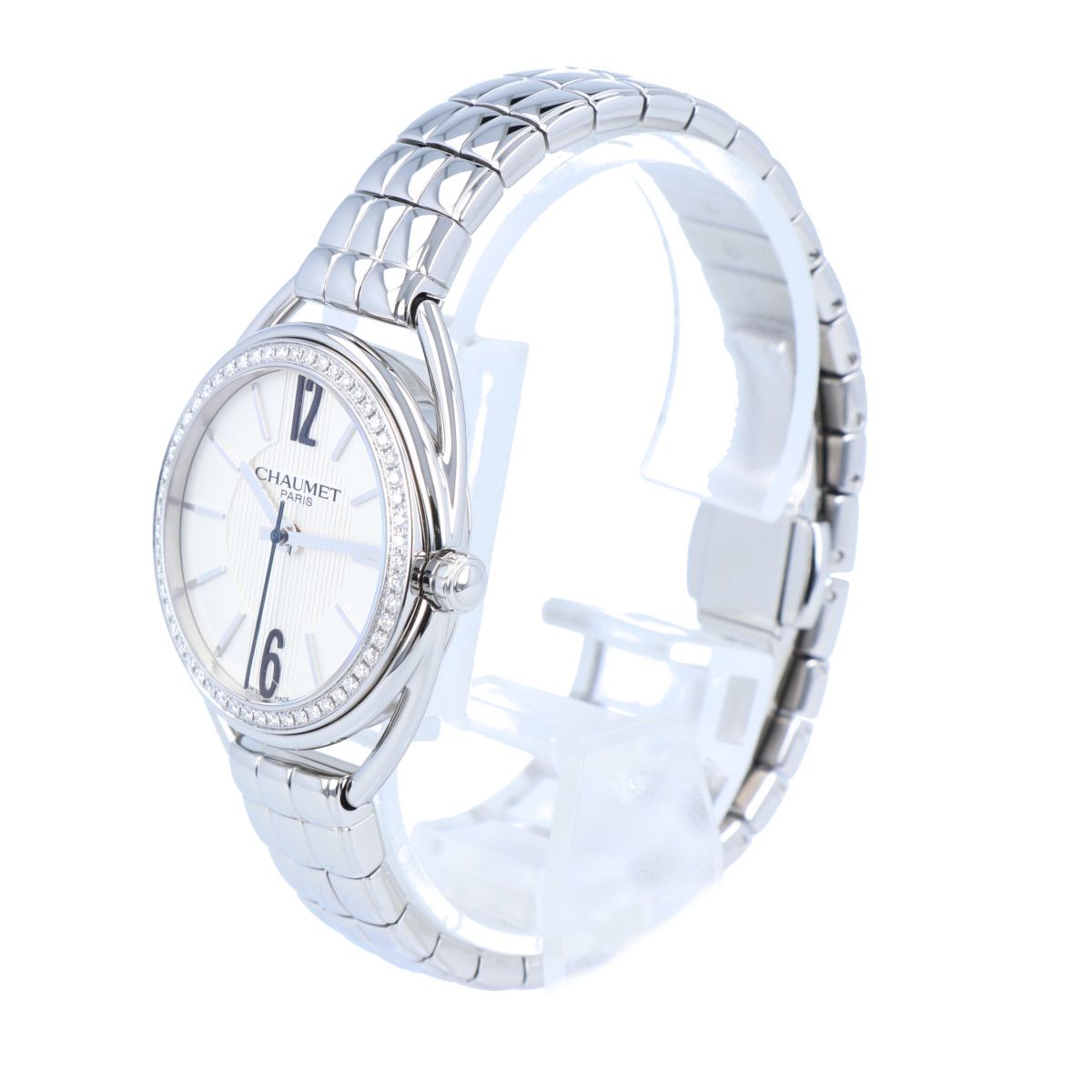 CHAUMET ショーメ　アナログ腕時計 シルバー/ホワイト　ユニセックス CHAUMET ショーメ アナログ腕時計 シルバー/ホワイト ユニ