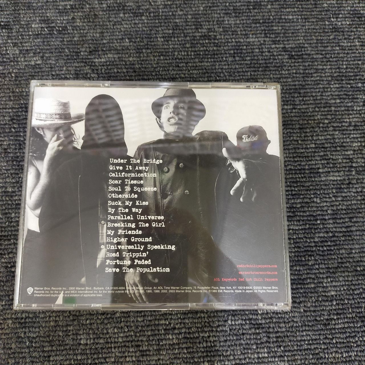 【廃盤】レッド・ホット・チリ・ペッパーズ シングルCD セット レッド・ホット・チリ・ペッパーズ Greatest Hits CD ID:A418