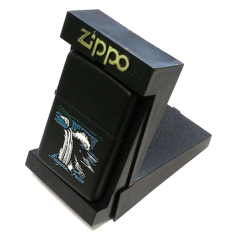 ZIPPO ライター カナダ製 オンタリオ製 2001年製 ナイアガラの滝 廃盤 