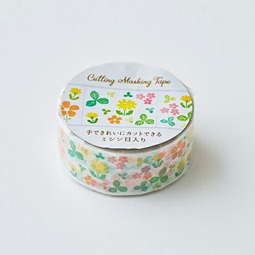 まとめ パインブック マスキングテープ Ｃマスキング１５ お花畑 TM00973 ×25セット