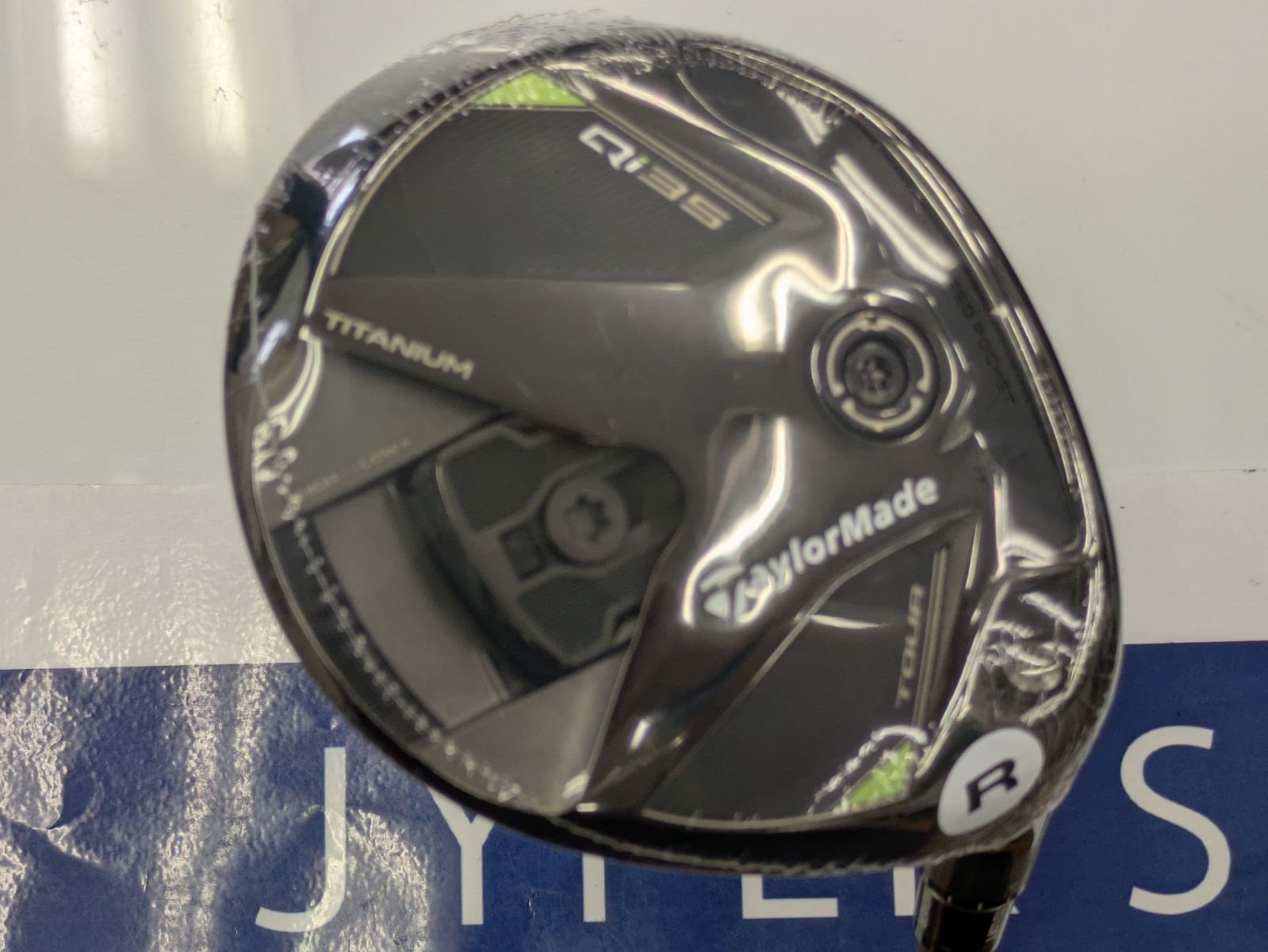 Fw テーラーメイド Qi35 Tour＃3W ロフト15° 右用 Kai li Blue Dark Wave65フレックスR USA直輸入品 モデル 葛西店