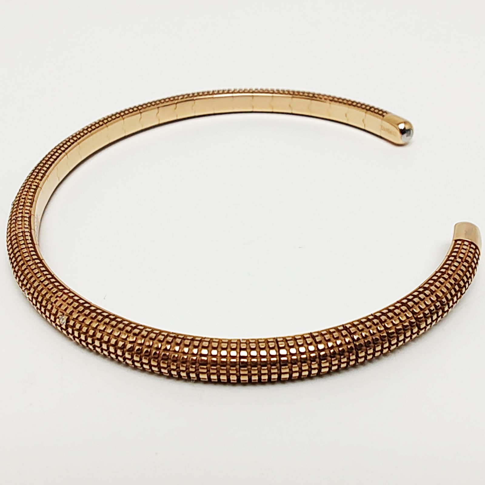 高級　美品　ダミアーニ　メトロポリタン　ドリーム　k18 レザーブレス　ダイヤ Damiani - DAMIANI ダミアーニ/K18メトロポリタンドリーム