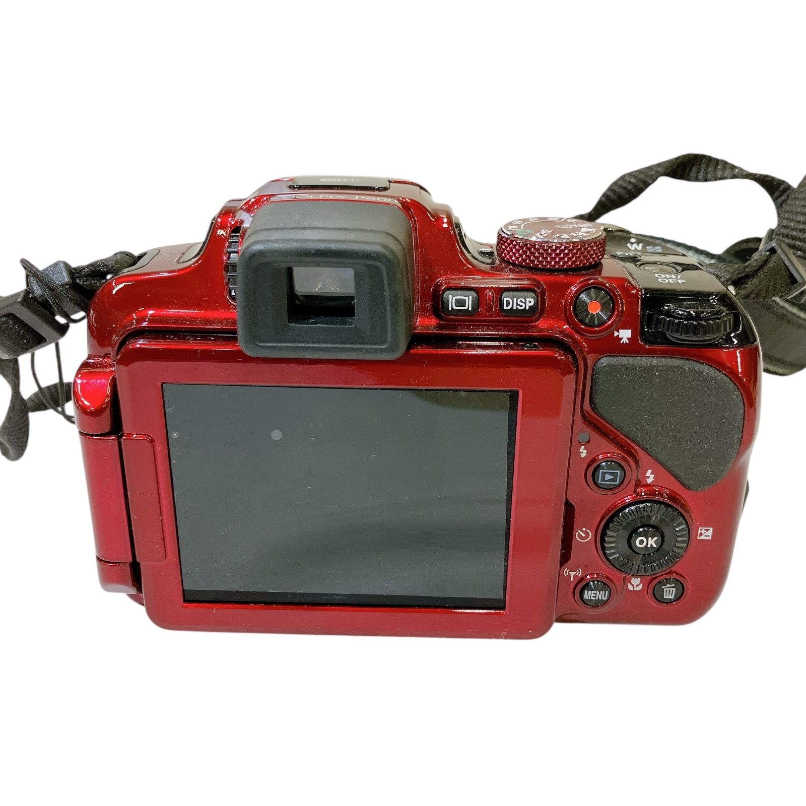 C350 Nikon ニコン COOLPIX P600RD デジタルカメラ レッド 光学60倍 
