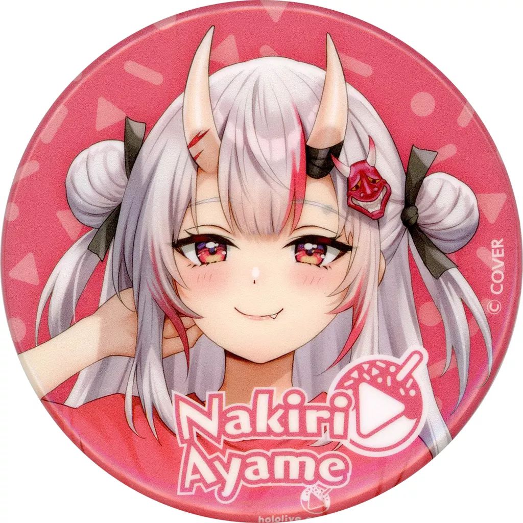 中古】バッジ・ピンズ 百鬼あやめ(顔アップ) 「バーチャルYouTuber