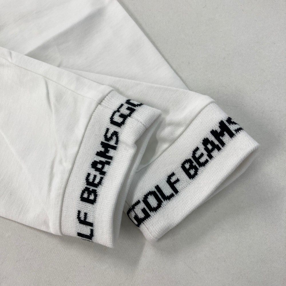 サイズ：M BEAMS GOLF ビームスゴルフ モックネック 長袖Tシャツ