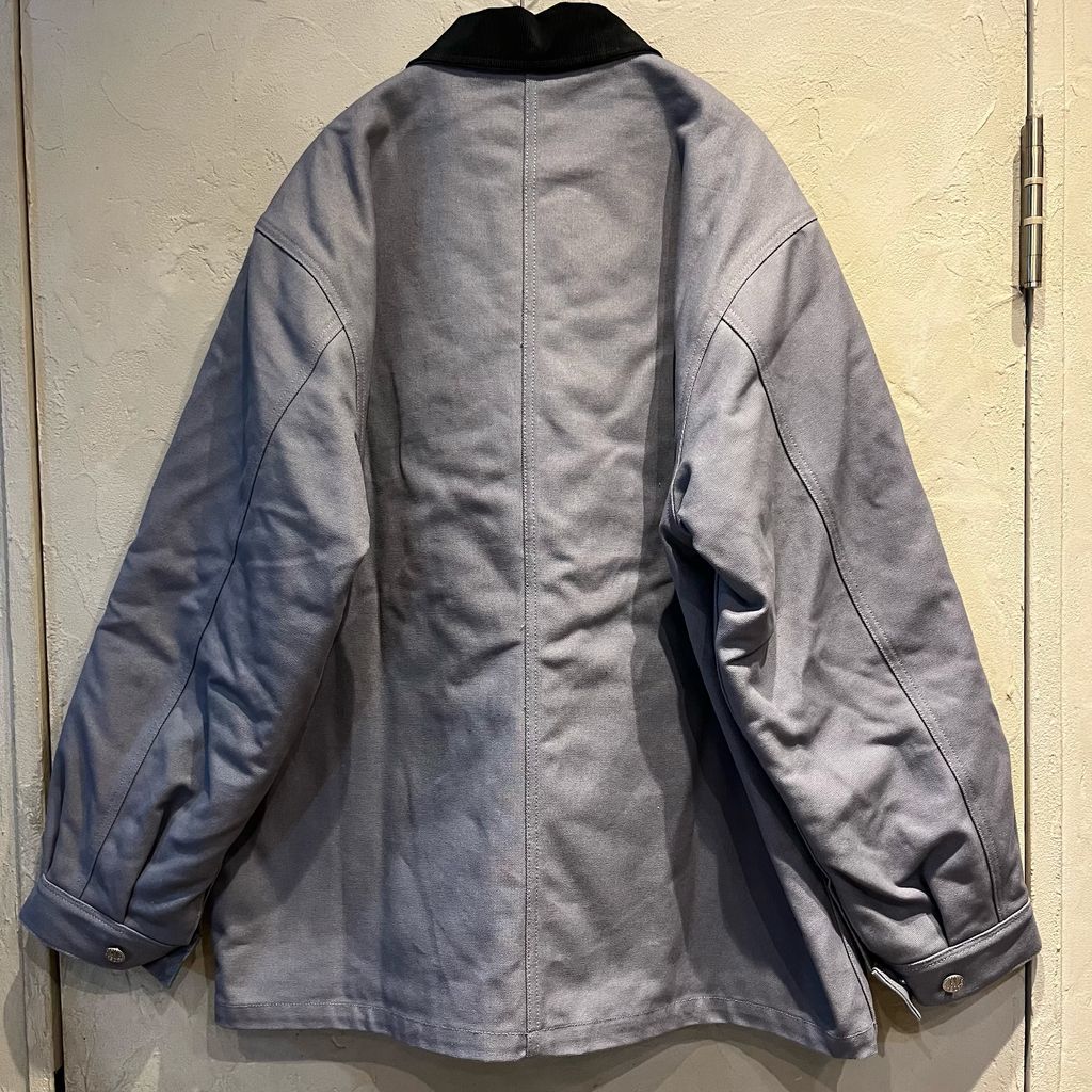 WACKO MARIA Dickies ワークジャケット　グレー ワコマリア、ディッキーズ独自の生地を採用したカバーオールと