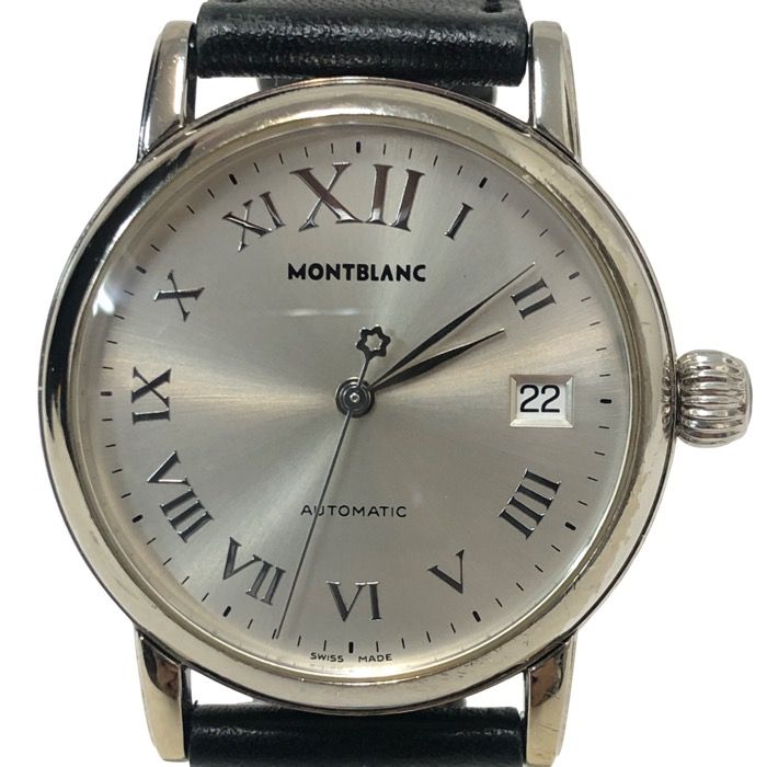 モンブラン　マイスターシュテュック　7036　腕時計　中古品 中古)MONTBLANC モンブラン スポーツ クロノグラフ マイ