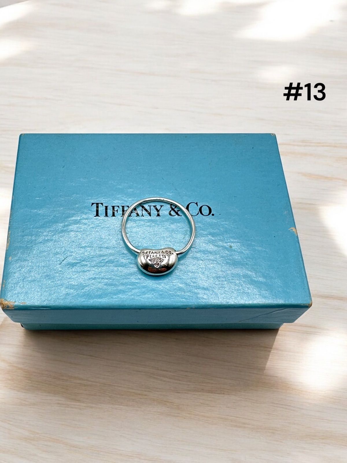 ティファニー TIFFANY & Co. #13 ビーンズ リング 指輪 シルバー925