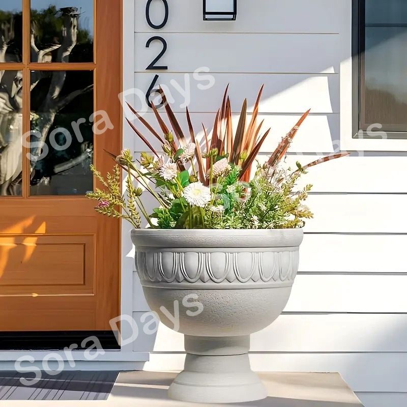 日本工芸会正会員 益子焼【木下幸晴】造 焼〆 象嵌 44.9cm大鉢【見事な