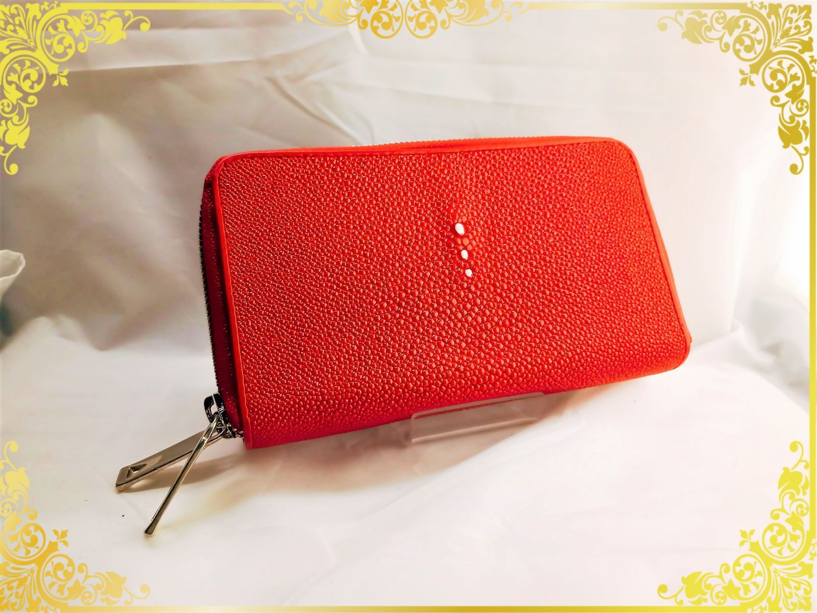 ☆値下げ継続中☆【新品・高級品】ガルーシャWジップ長財布