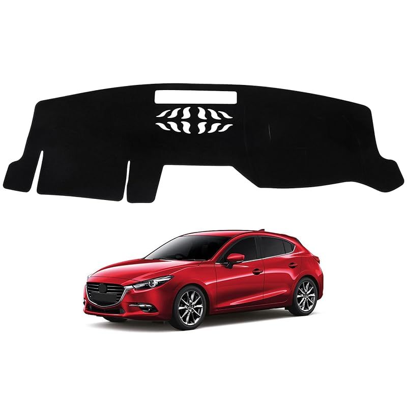 CARVANTA マツダ CX-5 KF系 ダッシュボードマット CX-8 KG系 ダッシュボードカバー 車型専用設計 日焼け対策 映り込み軽減 劣化防止 難燃繊維 MAZDA CX5 CX8 ダッシュマット カー用品 1枚セット 0