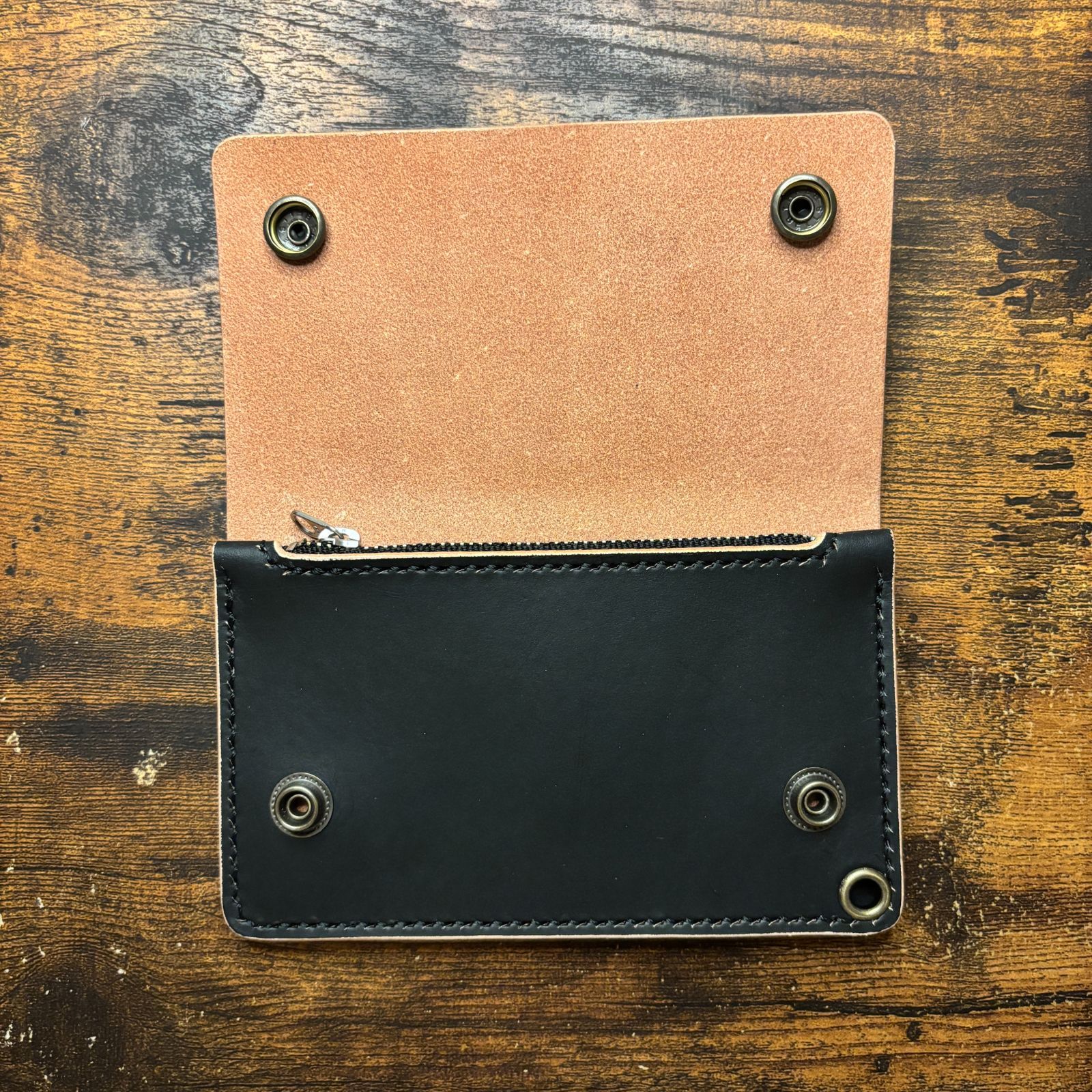 ミドルトラッカーウォレット（2層仕様）ML-004 #ML-8 ミドルトラッカーウォレット（2層仕様）ML-004 #ML-8 ミドル