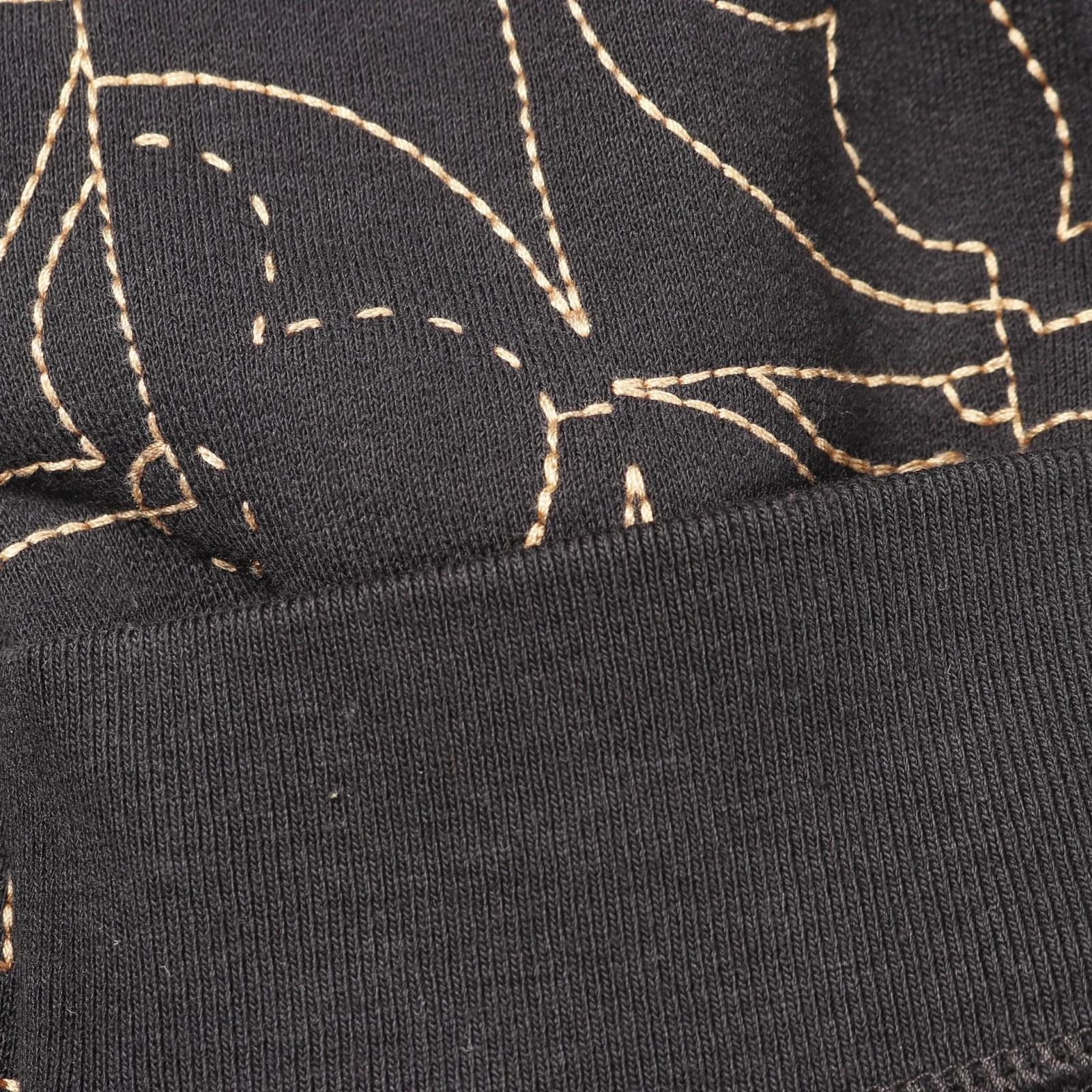 ルイヴィトン　スウェット　ミュージックライン エンブロイダード ルイヴィトン スウェット ミュージックライン エンブロイダード