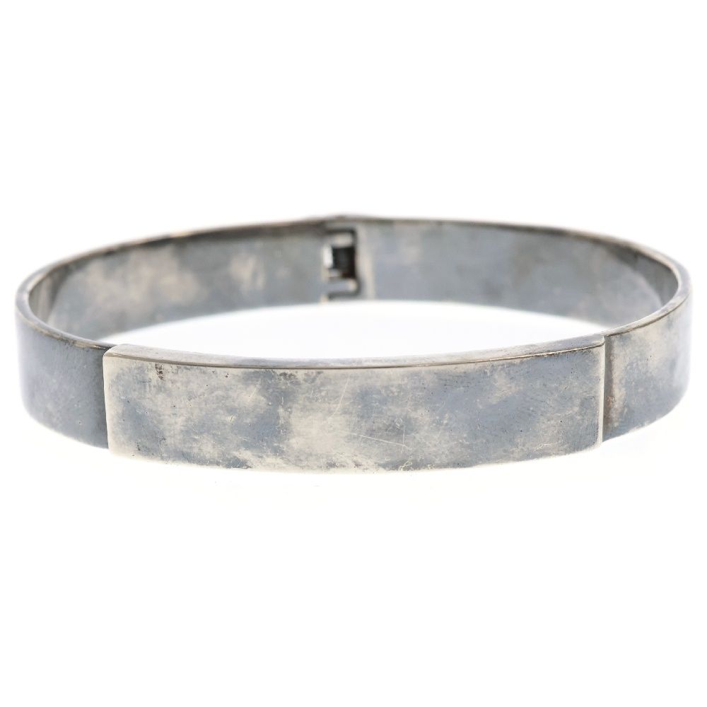 市松 クロスバングル シルバー980 市松 シルバー980 クロスバングル