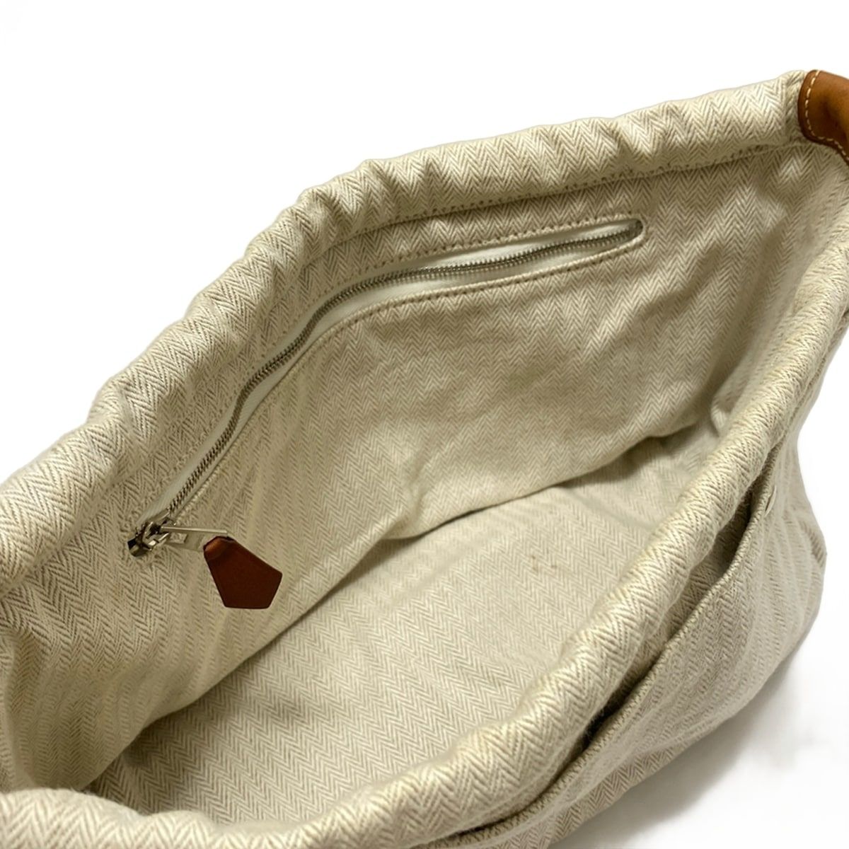 HERMES(エルメス) ポーチ フールビ25 H063913CKAA ナチュラル×フォーヴ  