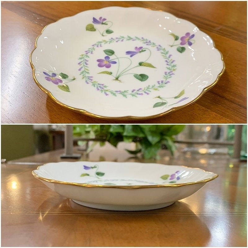 ノリタケ バイオレットドリーム プレート 5枚セット Noritake ノリタケ