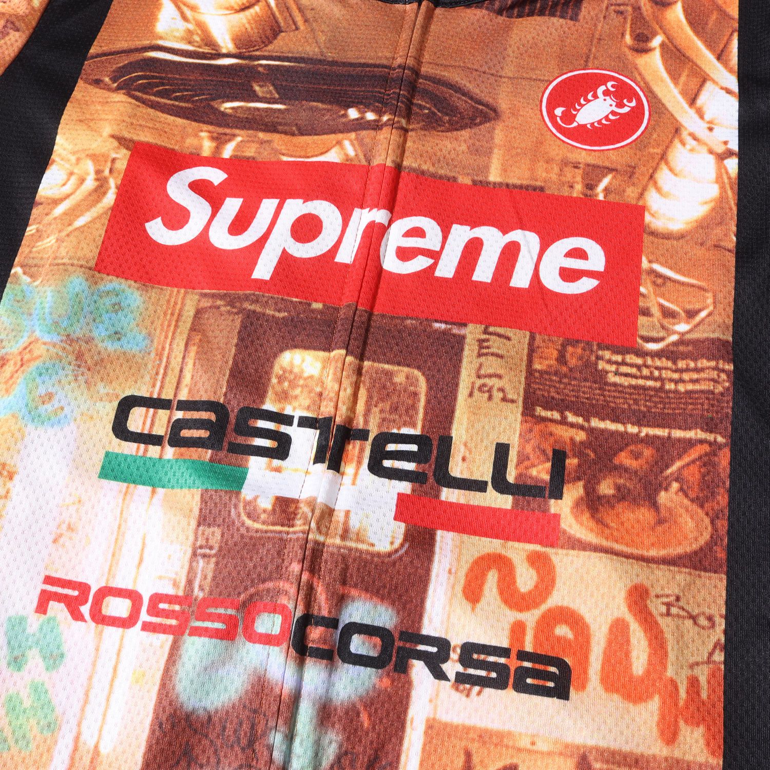新品 Supreme シュプリーム 20SS Castelli カステリ 全面グラフィック 