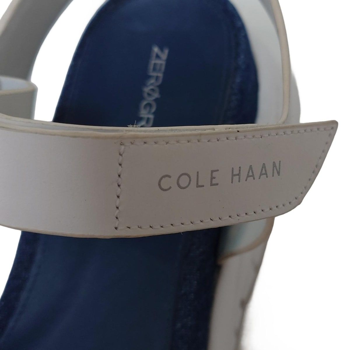  COLE HAAN コールハーン サンダル 6 B レディース - 白 レザー サンダル サンダル ミュール
