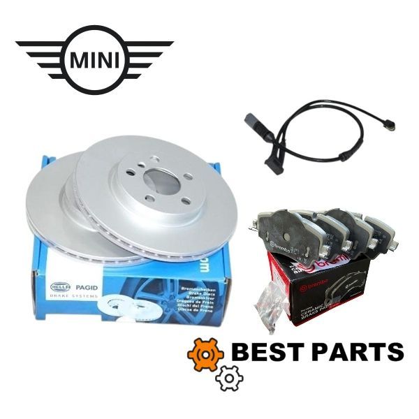BMW MINI フロントブレーキローター パッド センサー セット F54 34116866297 PAGID PD1218267S 34106874034 brembo 34356865611