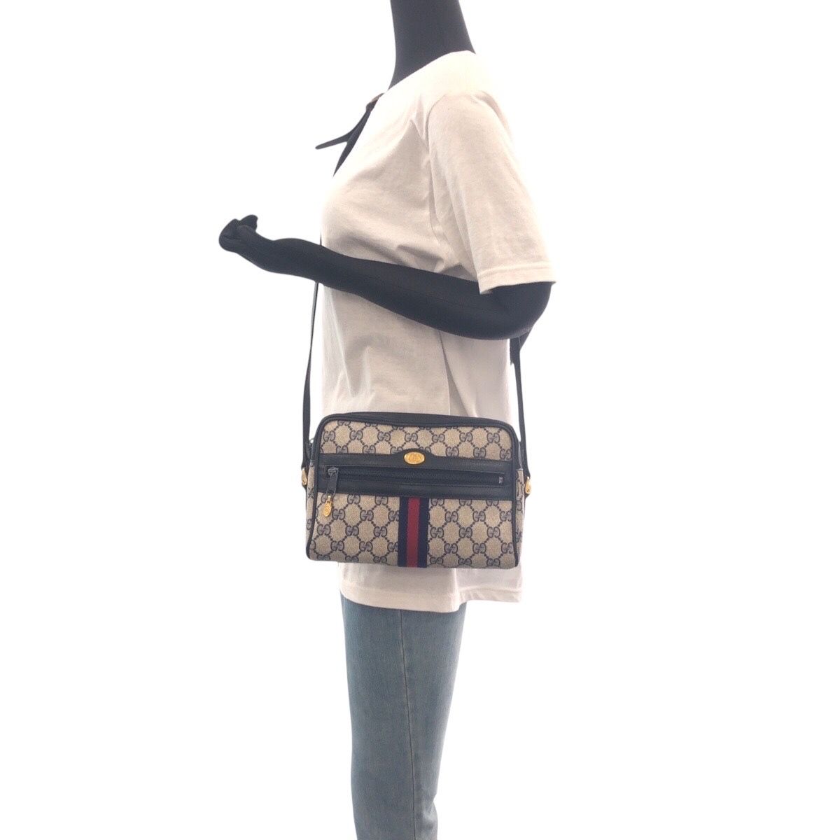 GUCCI グッチ ヴィンテージ シェリーライン オールドグッチ GG