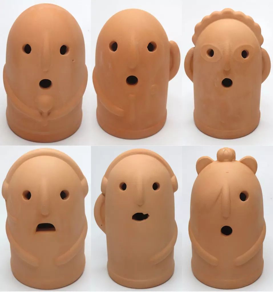 中古】フィギュア 全6種セット はにわ 「White Tails」 白尾