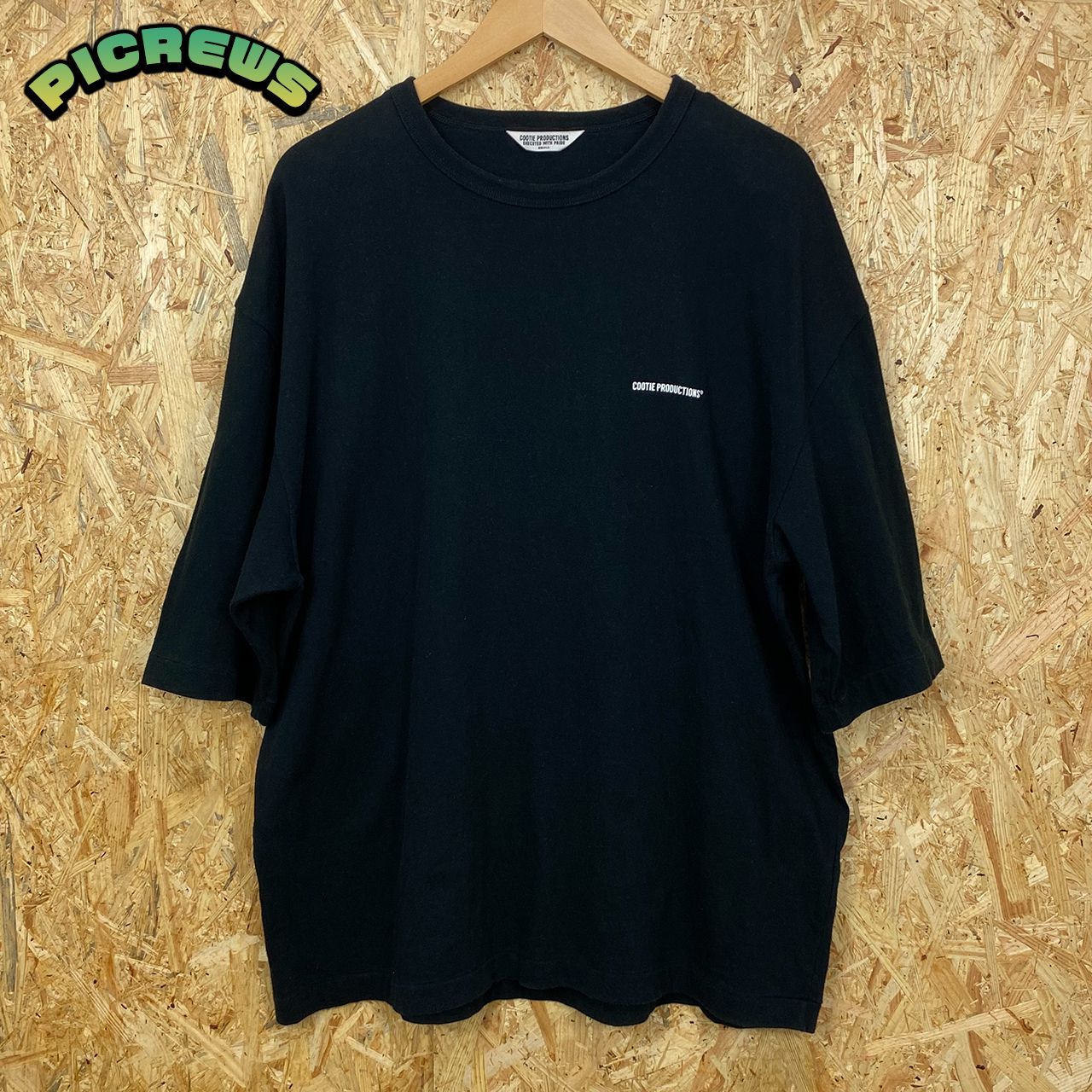 COOTIE PRODUCTIONS クーティー OVERSIZED S-S TEE JESUS ジーザス プリント オーバーサイズ Tシャツ 古着 メンズ Sサイズ ヴィンテージ
