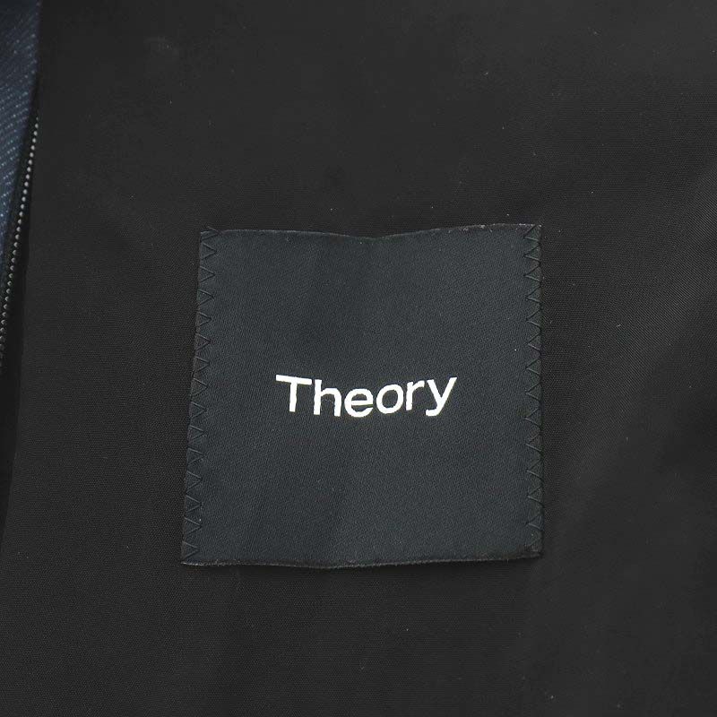 セオリー theory Precision Twill Clinton Precision Twill Zaine スーツ セットアップ 上下  テーラードジャケット パンツ スラックス 46 XXL 40 M 紺 ネイビー 02-3104000 02-3106