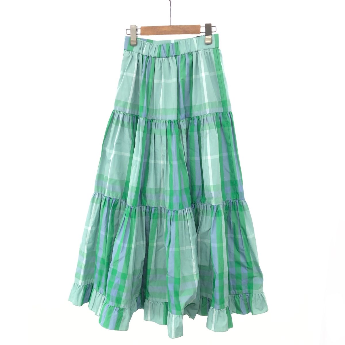 DOUBLE STANDARD ダブルスタンダードクロージング チェック柄ロング  