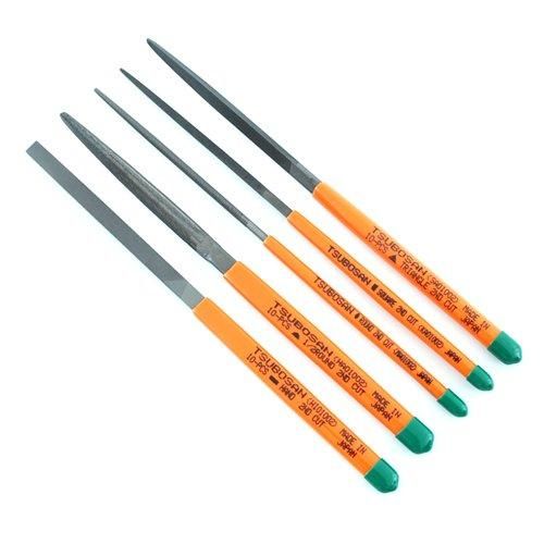 【新品・2営業日で発送】ツボサン 細工用ヤスリ 5本セット ST-06