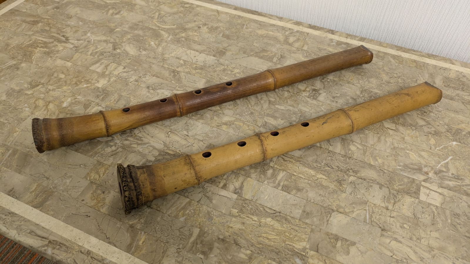 尺八 2本セット 尺八 竹製 2本セット 尺八 竹製