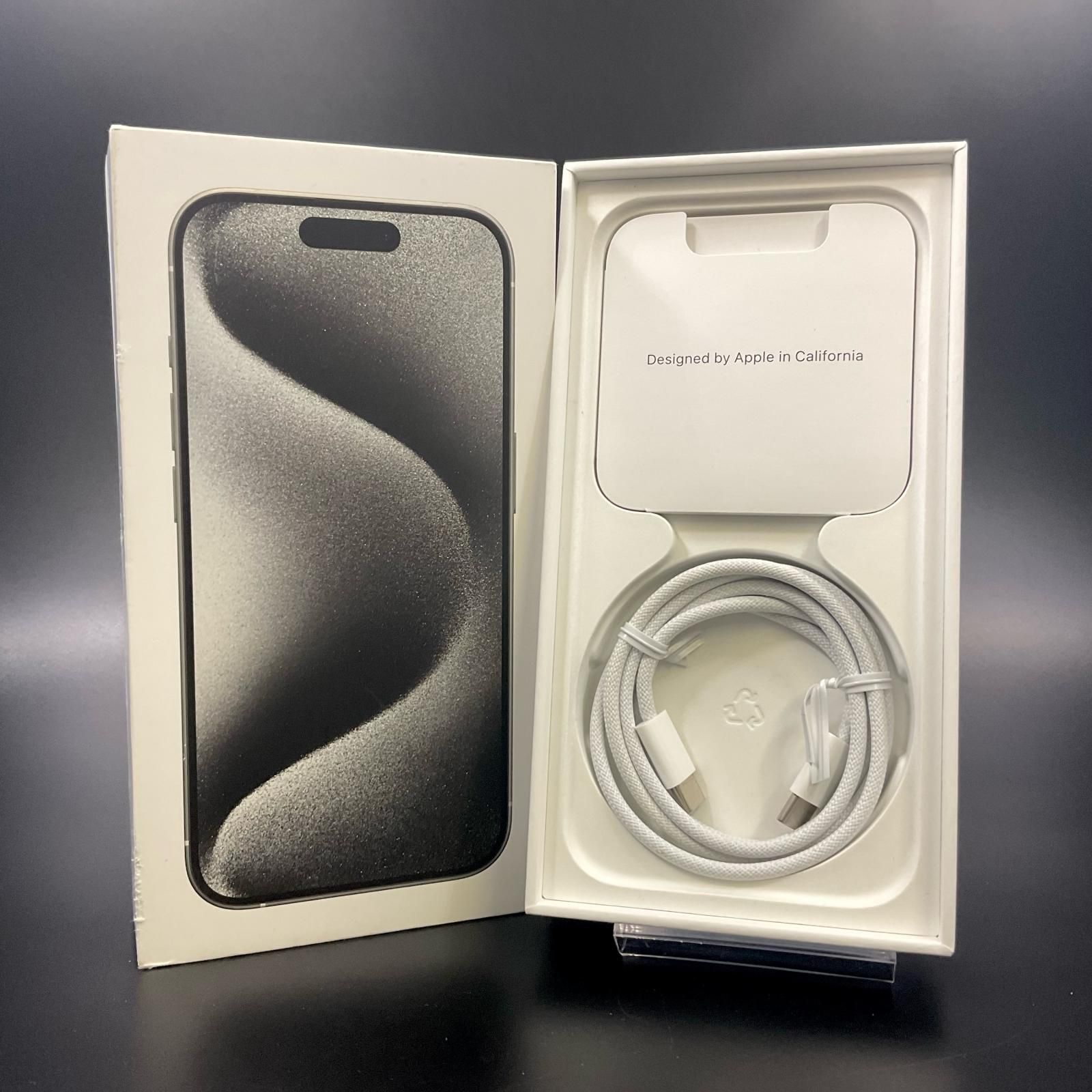 全額返金保証】【最速発送】Apple iPhone 15 Pro 256GB ホワイト 
